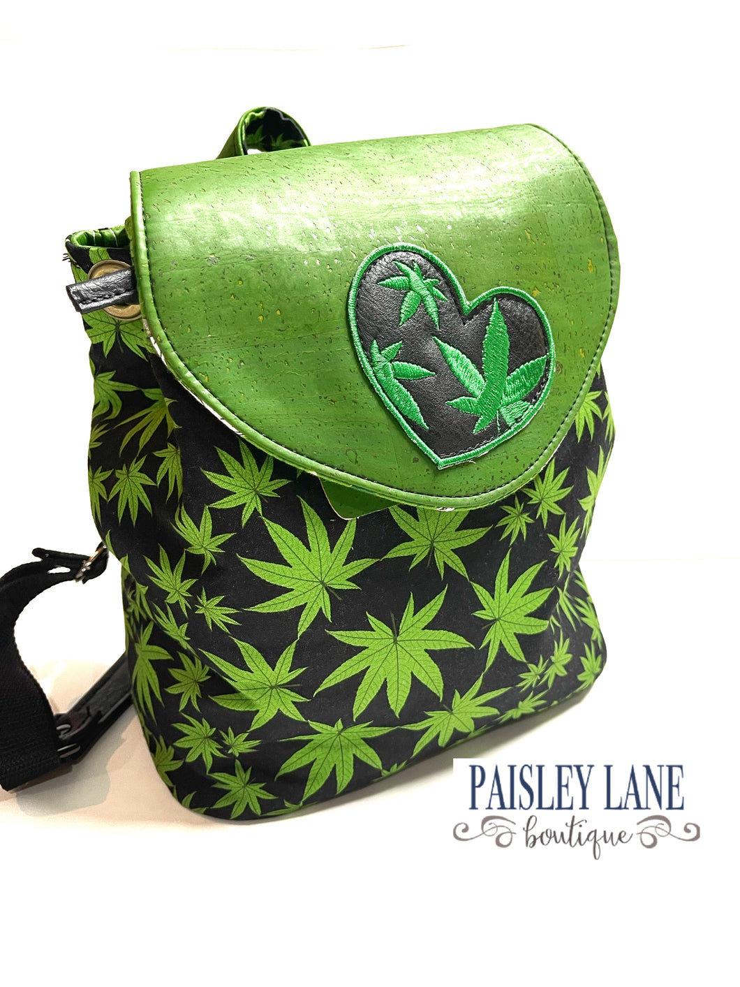 Leafy Green Backpack