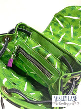 Load image into Gallery viewer, Leafy Green Backpack

