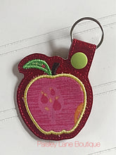 Load image into Gallery viewer, Apple Keychain - Pink
