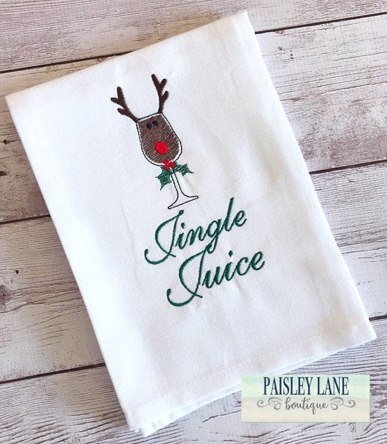 Jingle Juice Tea Towel
