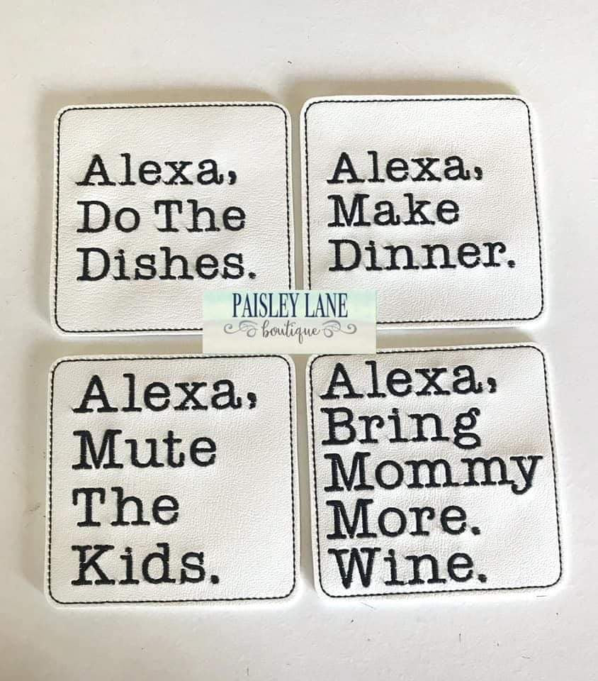 Alexa Coaster Set